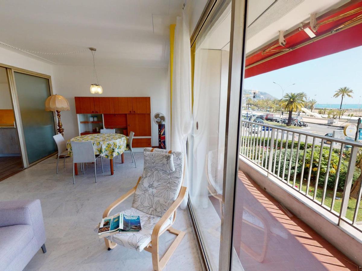 Studio Renove Face Mer Avec Terrasse A Menton, Proche Centre-Ville Et Plages - Fr-1-196-301 Exterior foto
